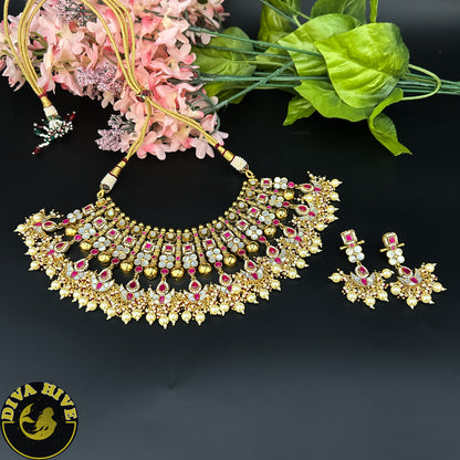 Veera Pachi Kundan Choker