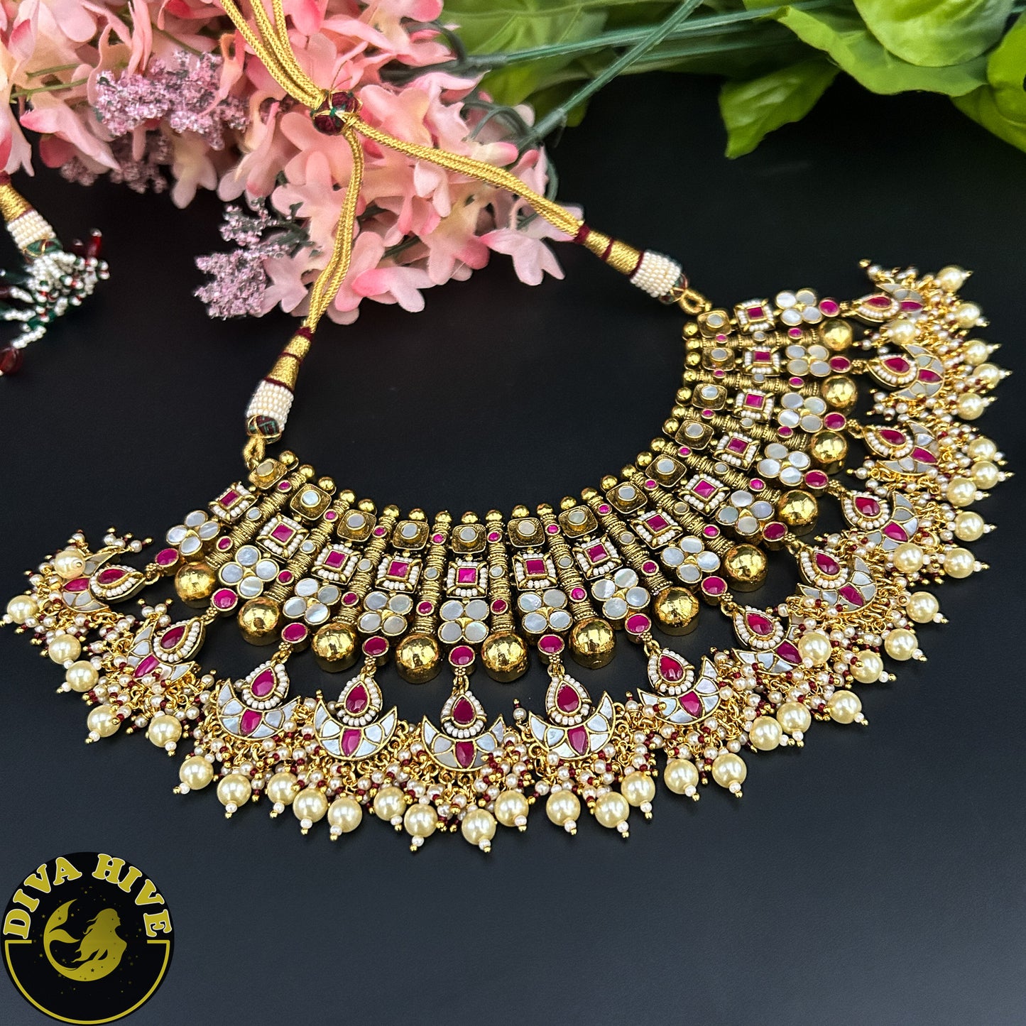 Veera Pachi Kundan Choker