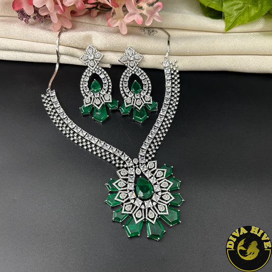 Snigdha AD/CZ Necklace