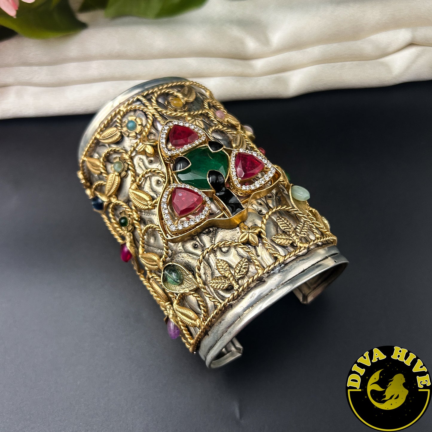 Pashmina Fusion Cuff - Bracelet -["Bracelet"] - Divahive