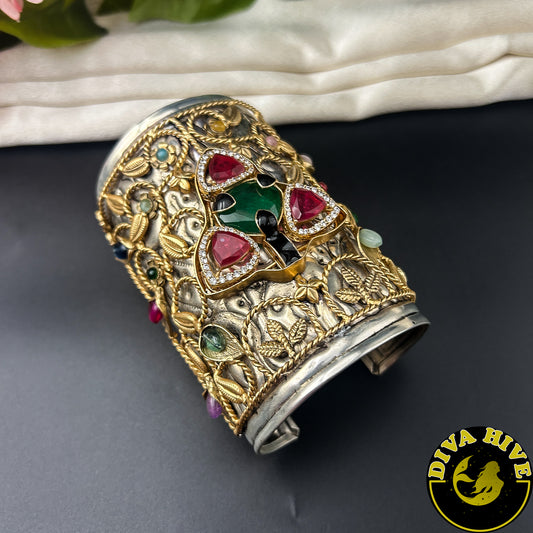 Pashmina Fusion Cuff - Bracelet -["Bracelet"] - Divahive