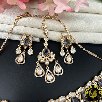 Anaya Moissanite Choker Set