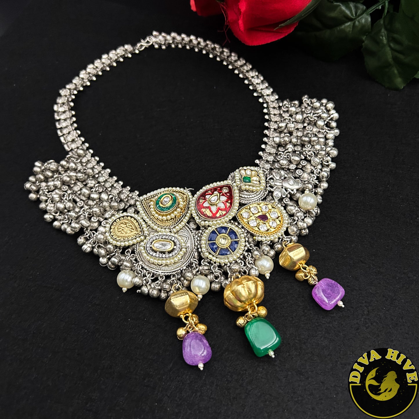 Moh Necklace - Necklace -925Silver, featured, Fusion, Necklace - Divahive