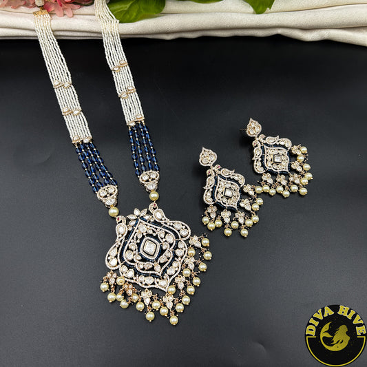 Sneh Long Premium Kundan Necklace Set