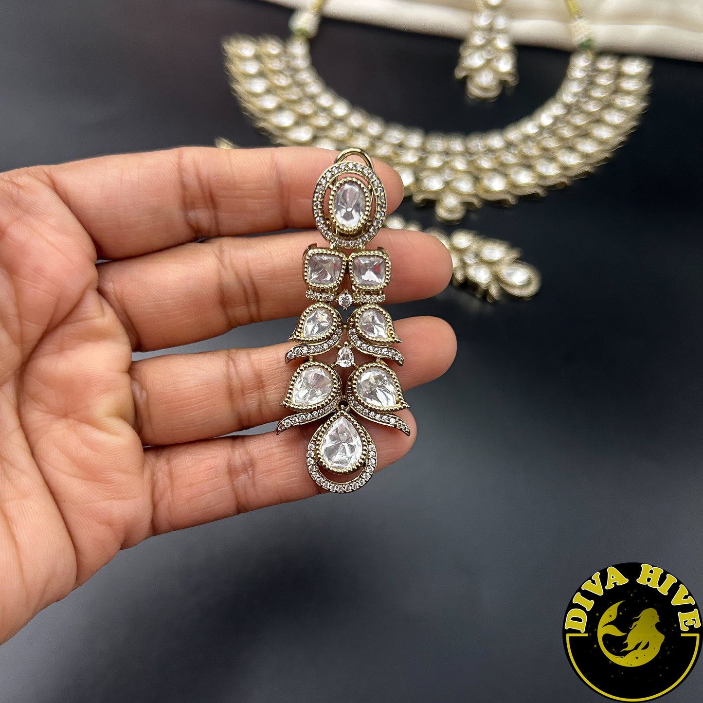 Tamanna Moissanite Necklace