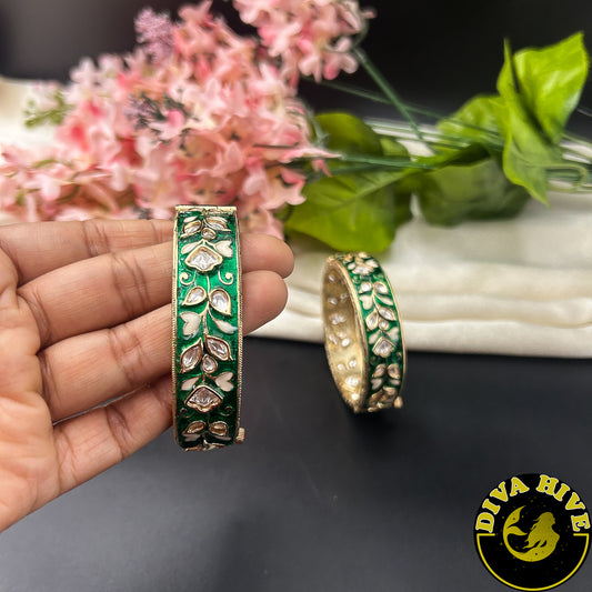 Aarohi Kundan Meena Bangle