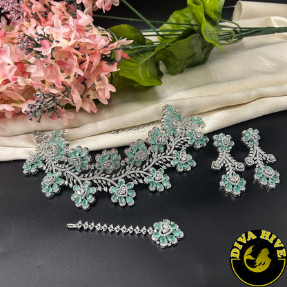 Kaynaat AD/CZ  Choker