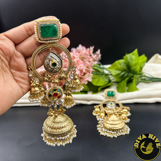 Tasha Fusion Jhumka