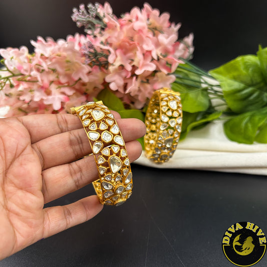 Mohini Moissanite Bangle