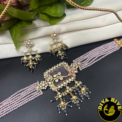 Suhani Moissanite Choker