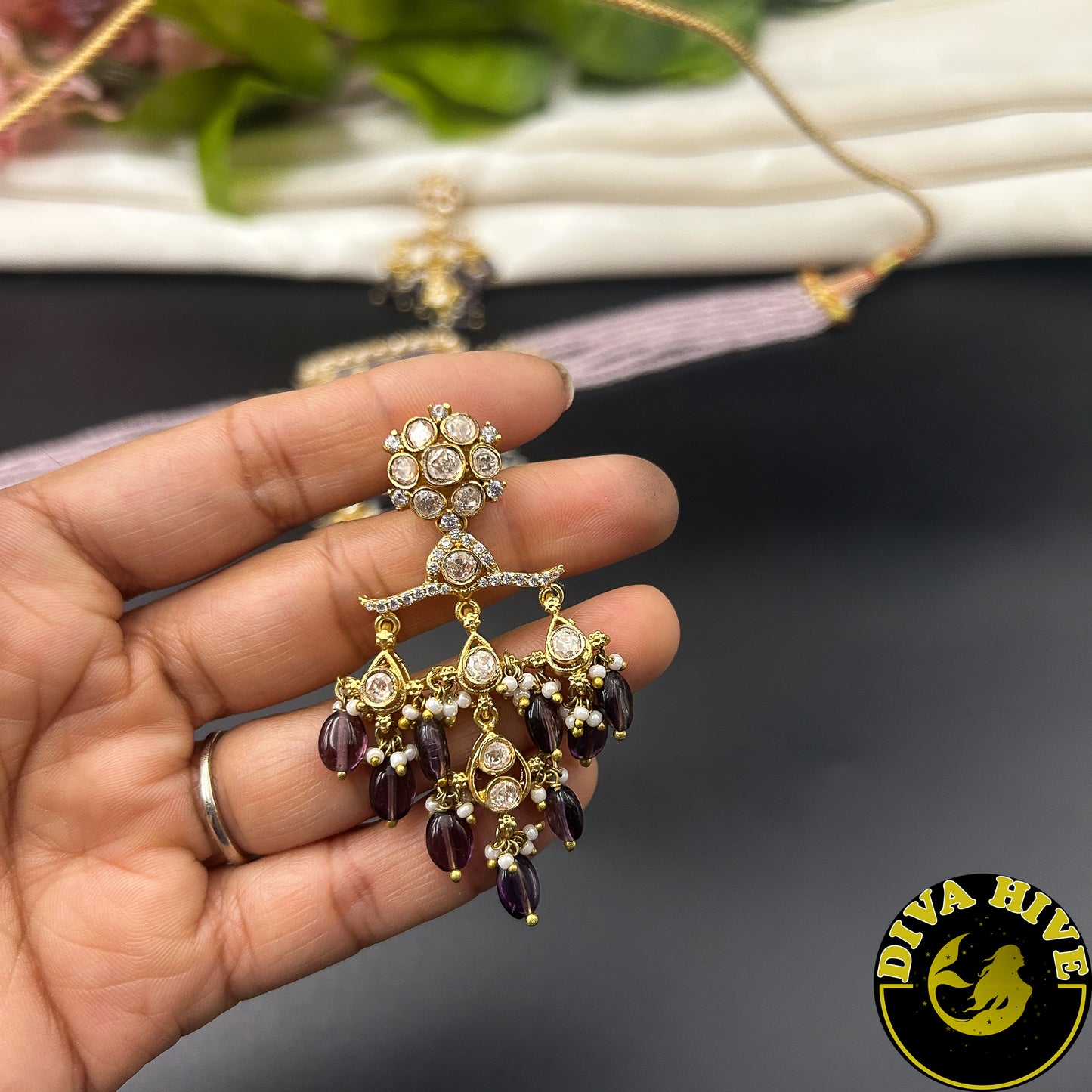 Suhani Moissanite Choker