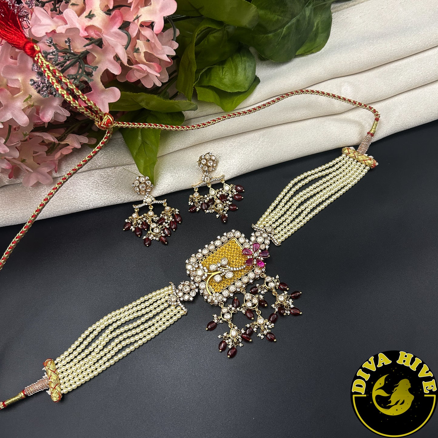 Suhani Moissanite Choker