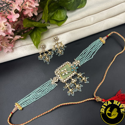 Suhani Moissanite Choker