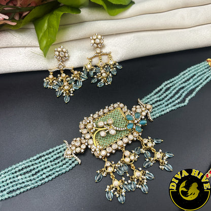 Suhani Moissanite Choker