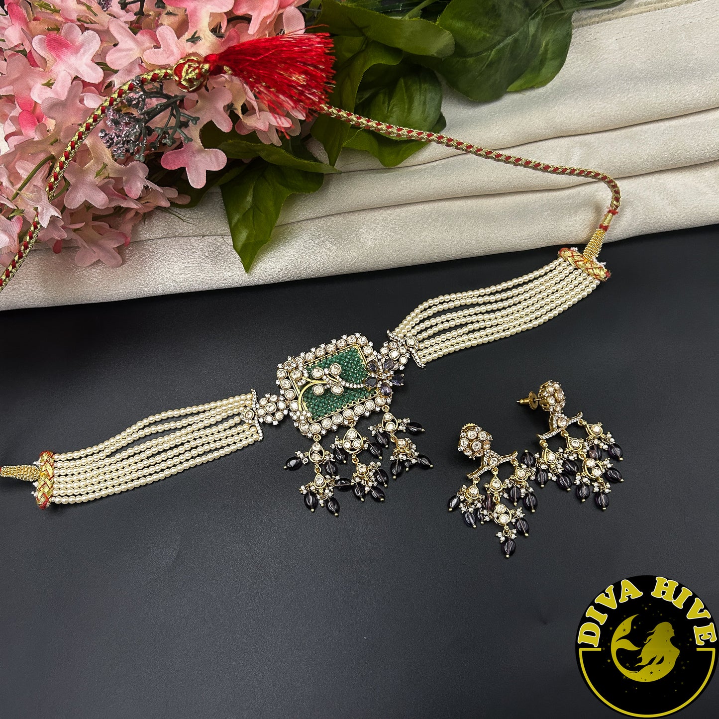 Suhani Moissanite Choker