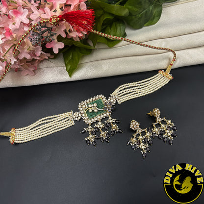 Suhani Moissanite Choker