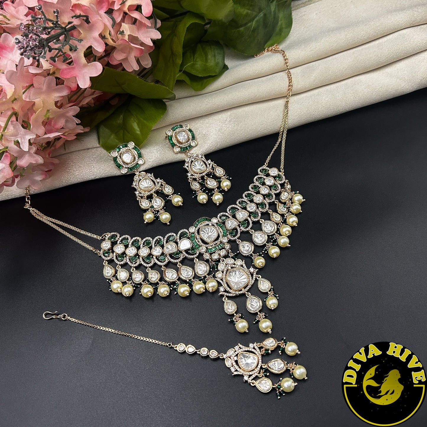 Mahira Polki Kundan Choker