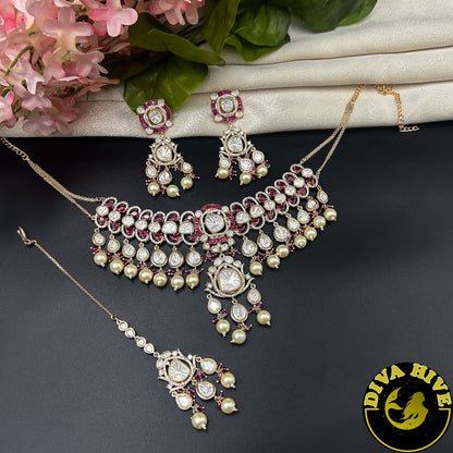 Mahira Polki Kundan Choker