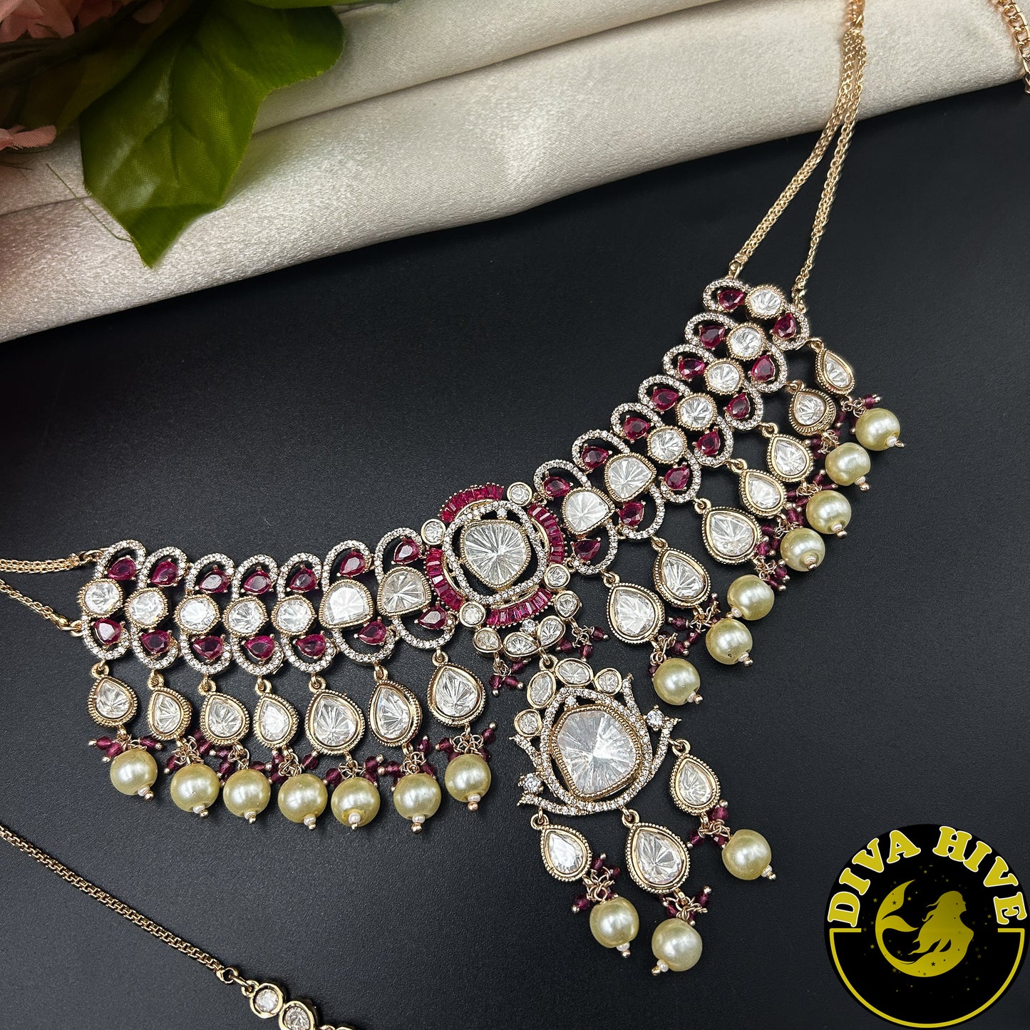 Mahira Polki Kundan Choker