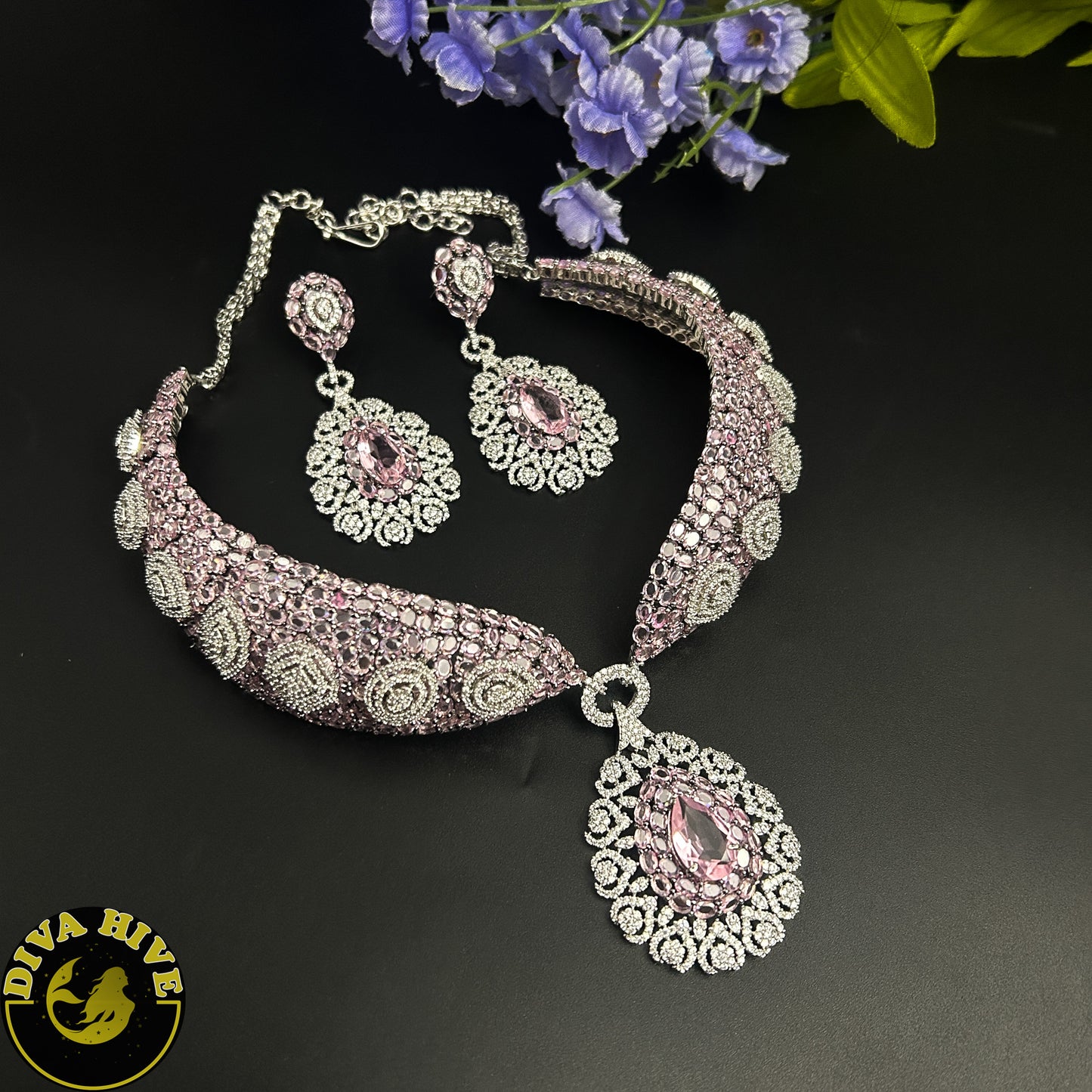 Poshak AD/CZ  Necklace