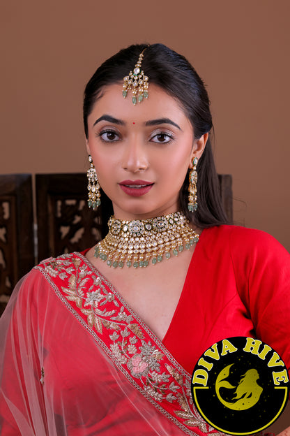 Aarohi Enamel Choker