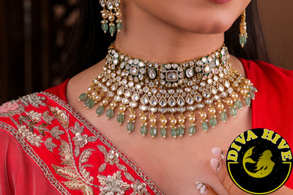 Aarohi Enamel Choker