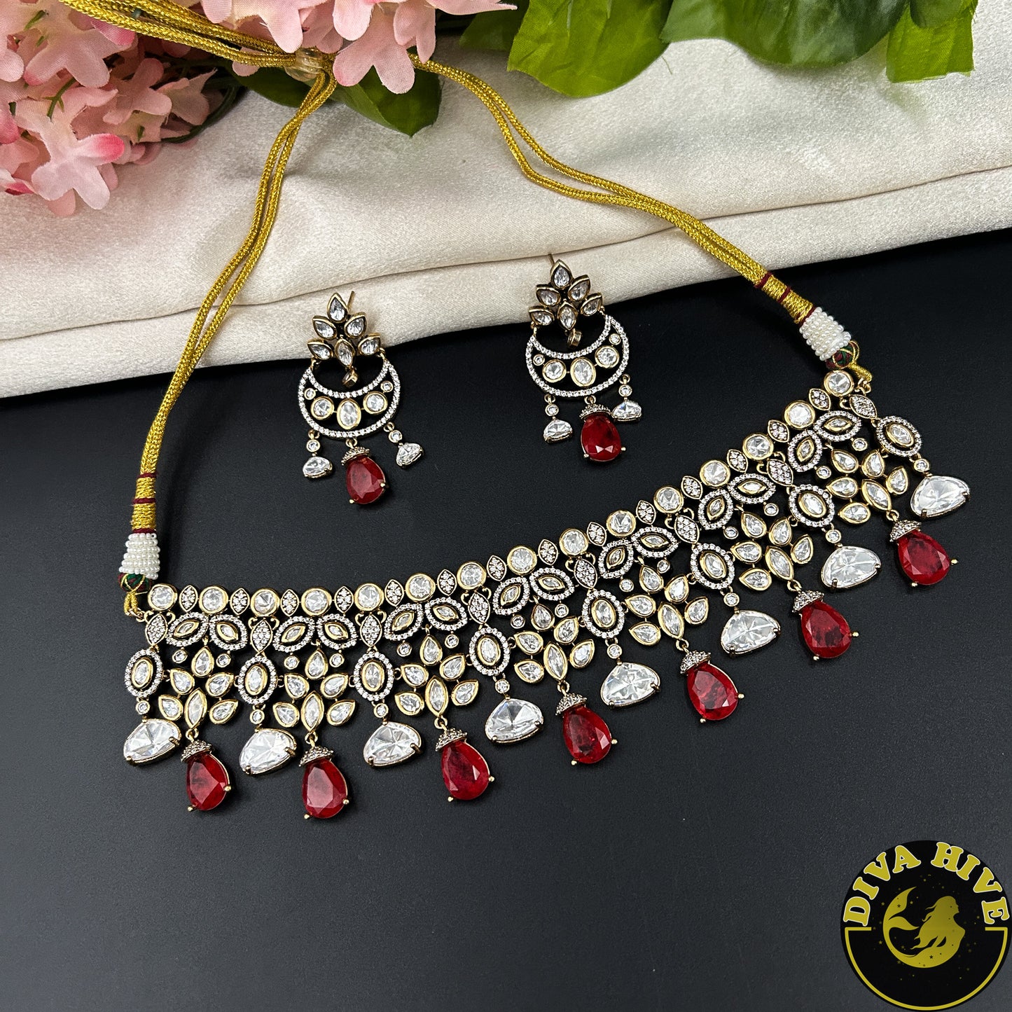 Noorza Kundan Polki Choker