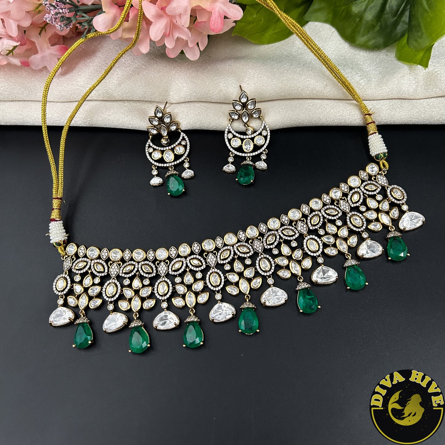 Noorza Kundan Polki Choker