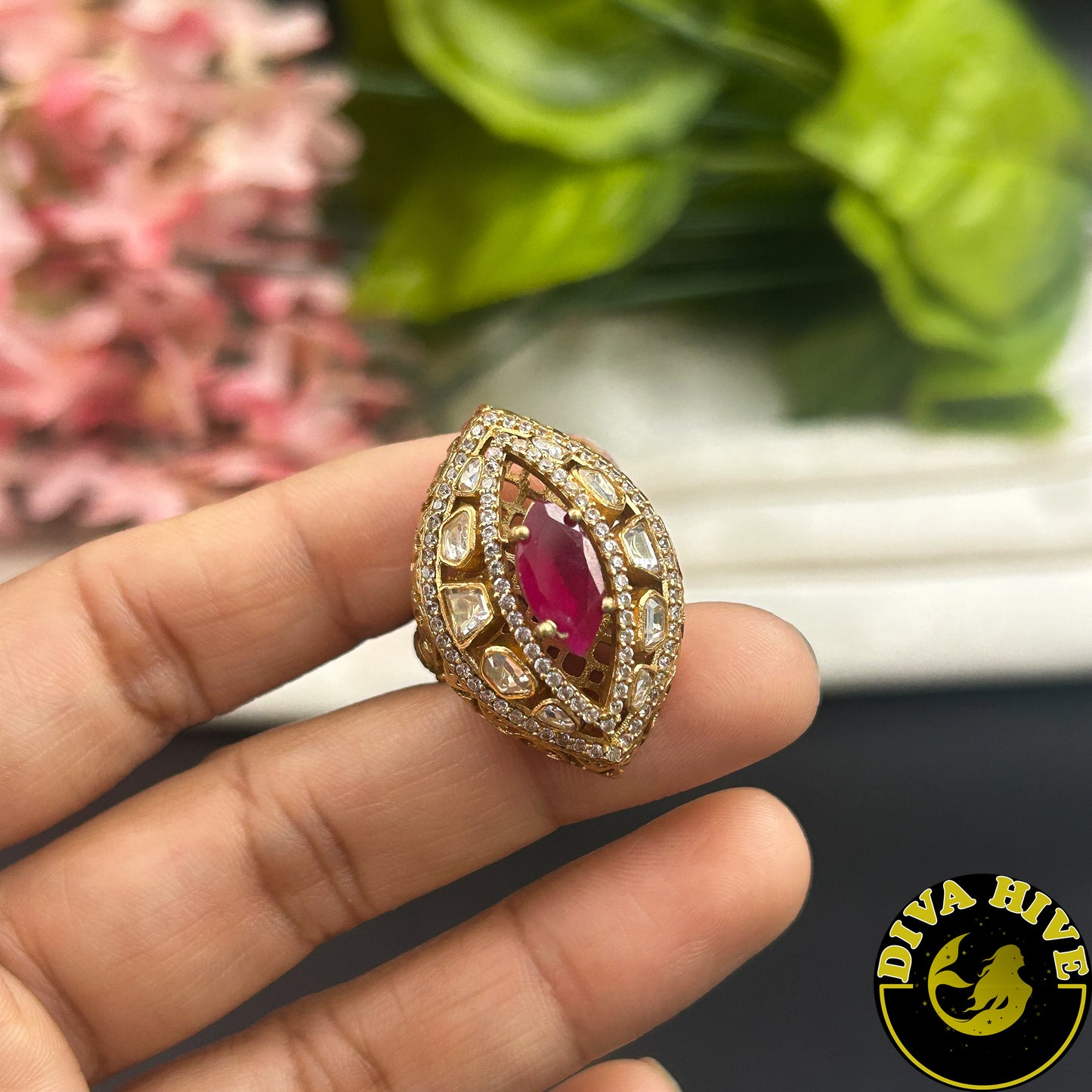 Nysaa  Adjustable Ring