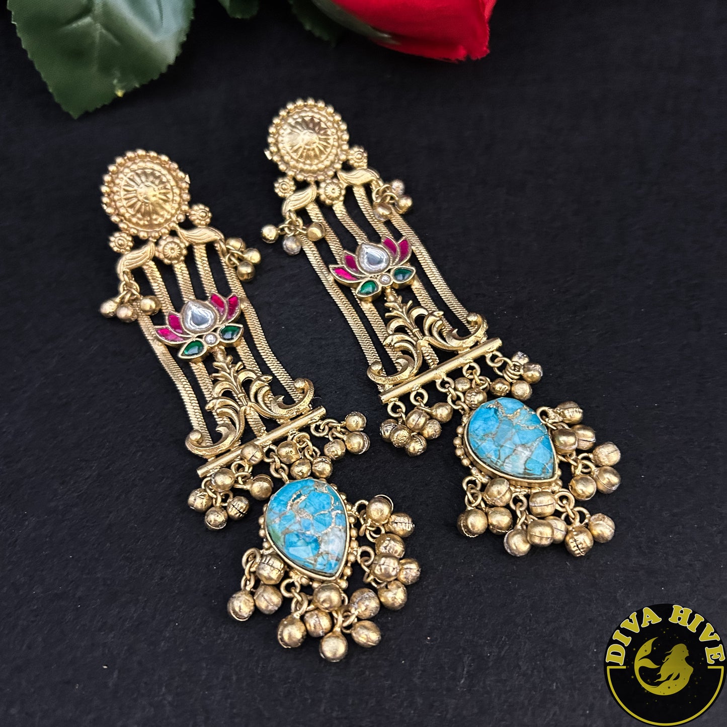 Dera Fusion Earring - Earring -925Silver, Diva Exclusive, Earring, Fusion, Silver - Divahive