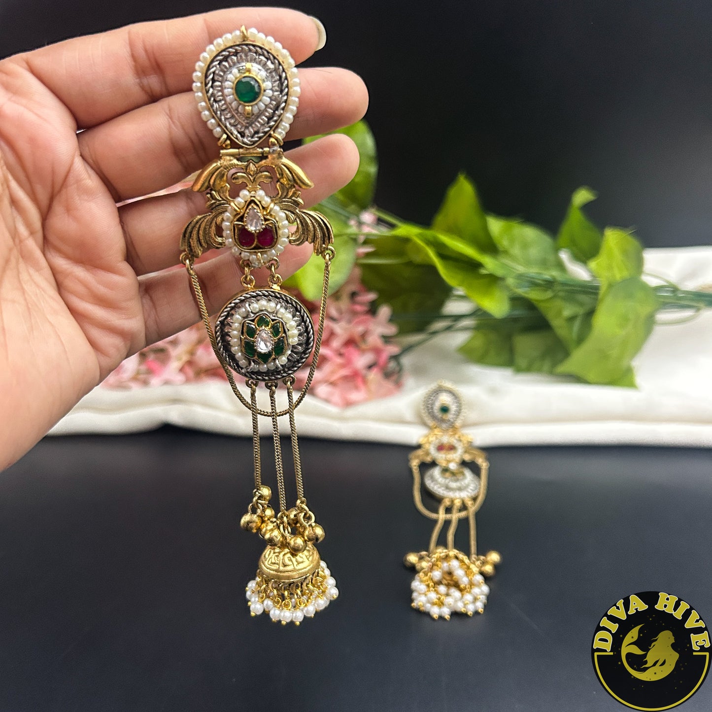 Ruhaani Chain Jhumka