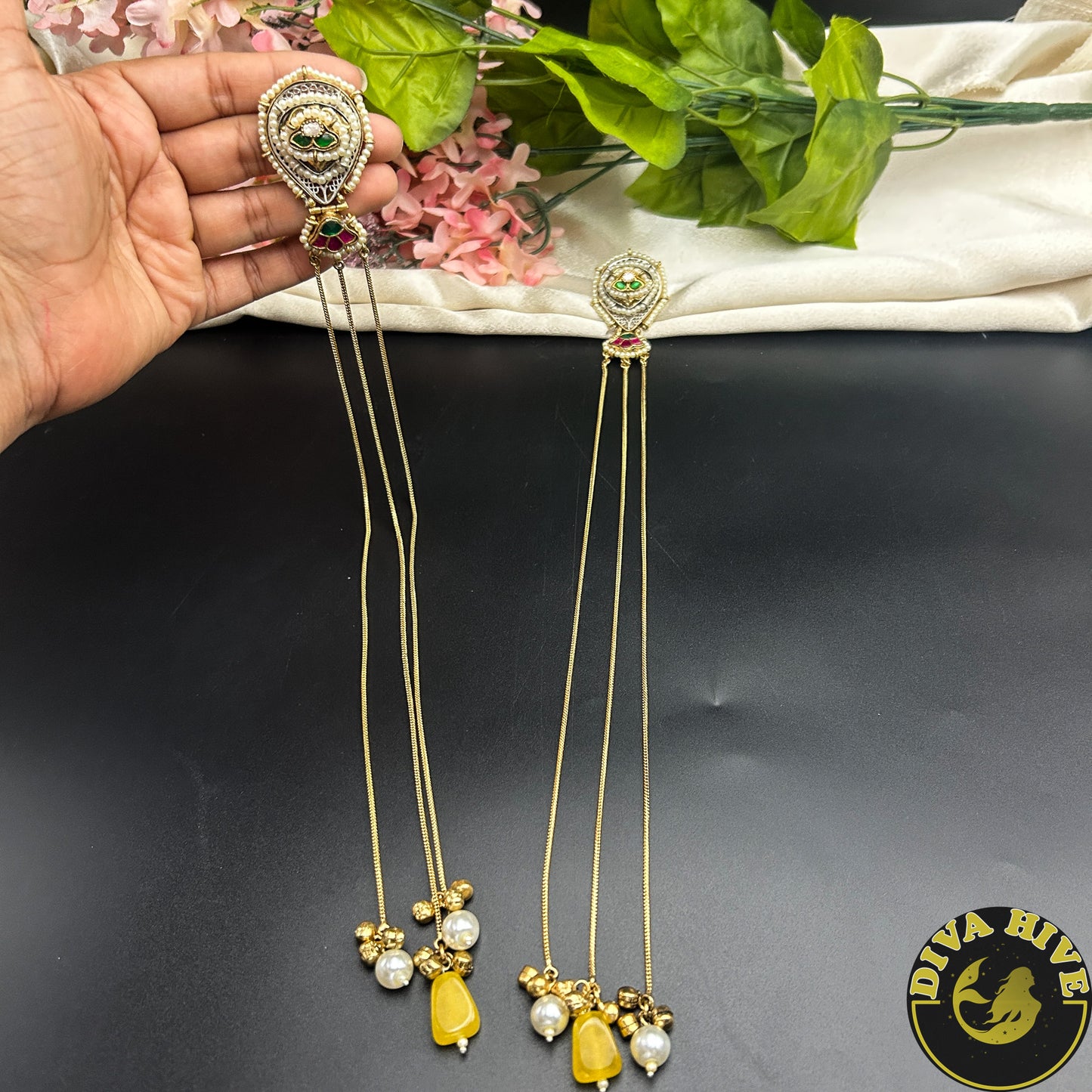 Kaaya Long Chain Earring