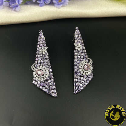 Panaah AD/CZ Earring