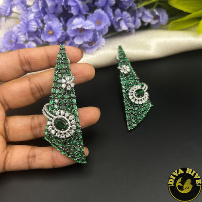 Panaah AD/CZ Earring