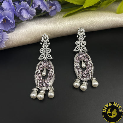 Moh AD/CZ Earring