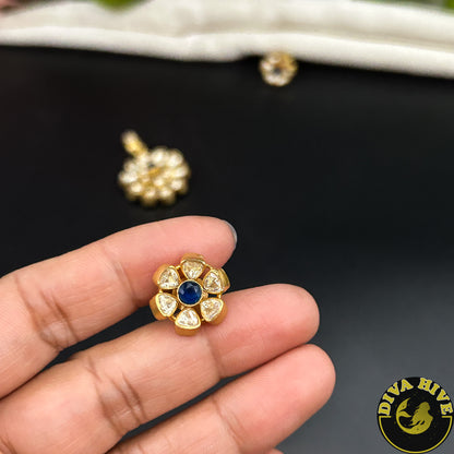 Aarohi 22K Gold Plated Pendant Set