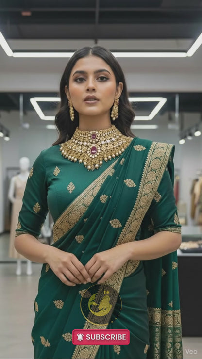 Haanya 22K Gold Plated Moissanite | Indian Jewelry Collection | DivaHive USA