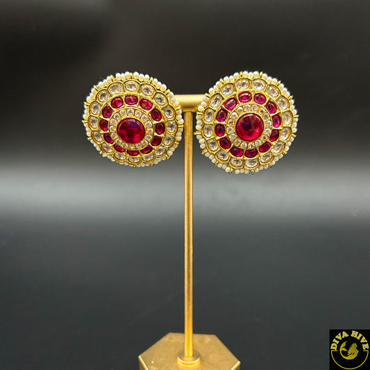 Stud -  -Kundan - Divahive