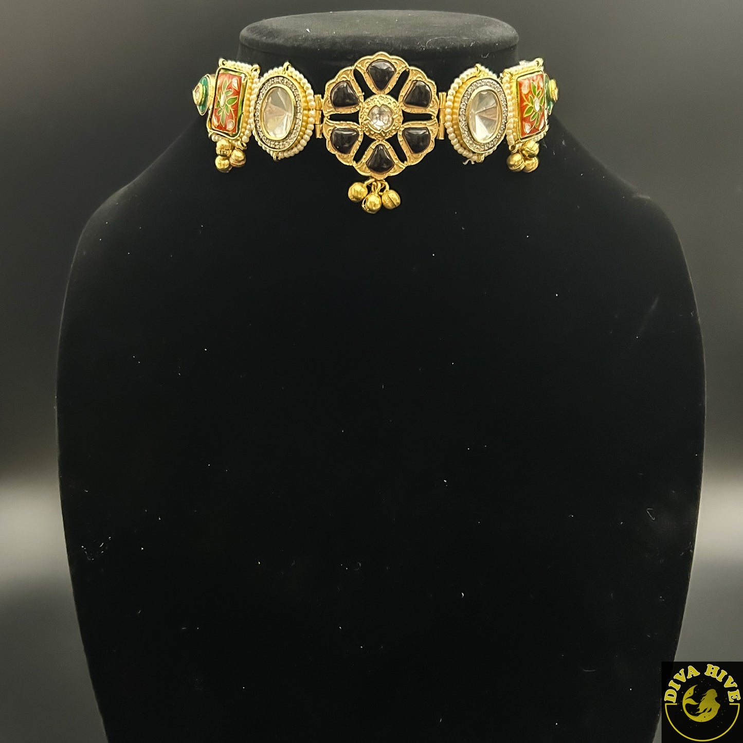 Fusion Chik Delicate Choker - Necklace -Choker, Necklace - Divahive